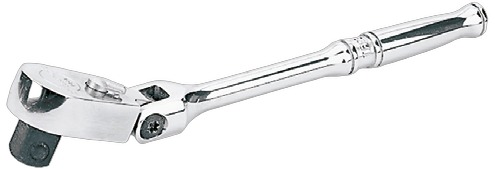3/8" 72-Zahn Kompaktratsche mit flexiblem Kopf