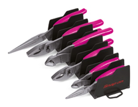 Zangenset mit Zangendisplay, 6-teilig, Electric Pink - PL600ES1RKEP - Snap-on Werkzeug