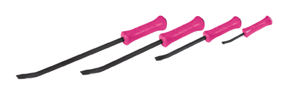 Prybar-Set, 4-teilig (254, 305, 457 und 610 mm), Electric Pink - SPBS704AEP - Snap-on Werkzeug