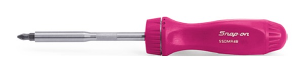 Standard-Ratschen-Schraubendreher, Electric Pink - SSDMR4BEP