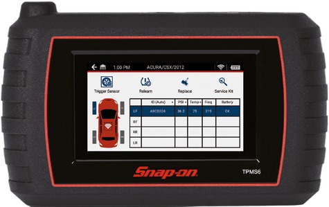 Systemtester für Reifendrucksensoren TPMS6 - TPMS6 - Snap-on Werkzeug
